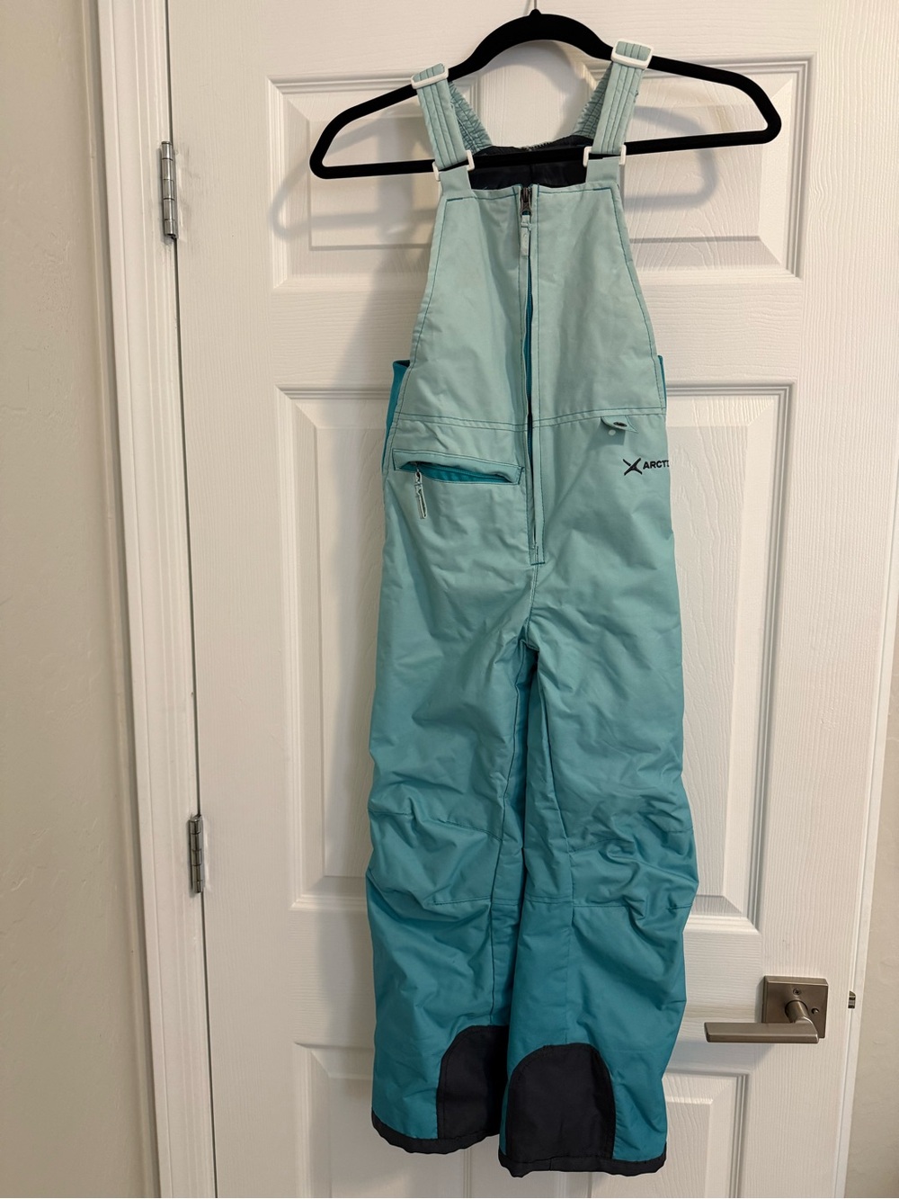 Arctix Kids Ski Suit Set Hooded Jacket & Snow Bib Pants Teal Pink Size Small (S)